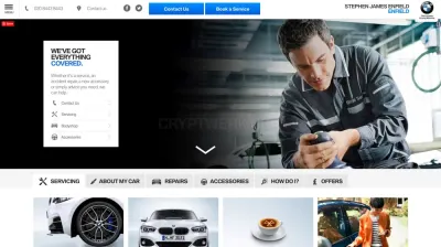 Stephen James Enfield BMW photo