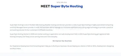 Super Byte Hosting photo