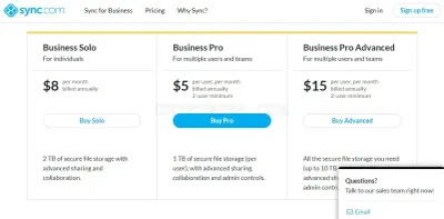 Sync.com photo