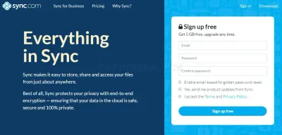 Sync.com photo