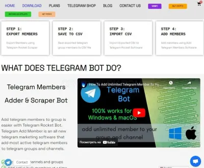 Telegram Rocket photo