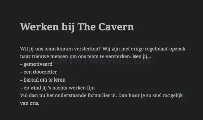 The Cavern photo