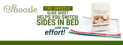 The Snoozle slide sheet photo
