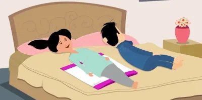 The Snoozle slide sheet photo