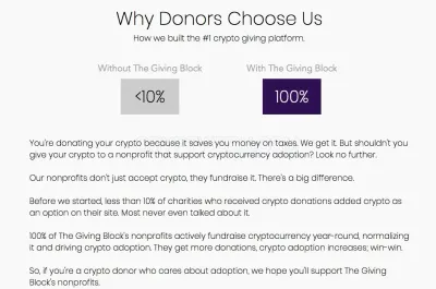 Thegivingblock.com photo