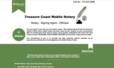 Treasure Coast Mobile Notary photo