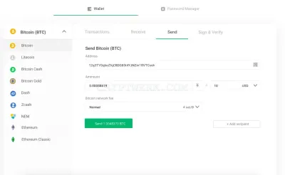 Trezor photo
