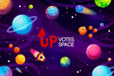 UpvotesSpace photo