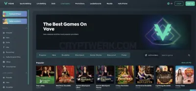 VAVE Crypot Casino & Betting photo