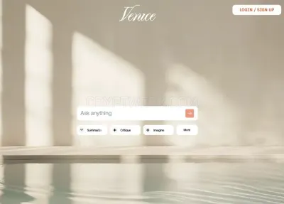 Venice AI photo