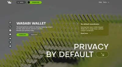 Wasabi Wallet photo