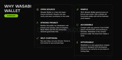 Wasabi Wallet photo