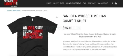 Wears my liberty photo