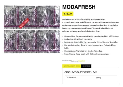Yourmodafinil photo
