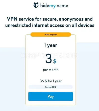 1 year VPN