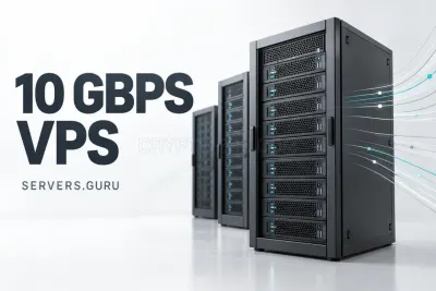 10Gbps VPS — 32 GB / 320 GB NVMe