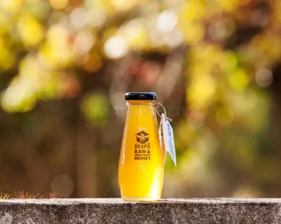 DrApis Raw Honey, 300g (10 oz) pot, all natural, traditional methods, directly from the beekeeper, produced in Portugal