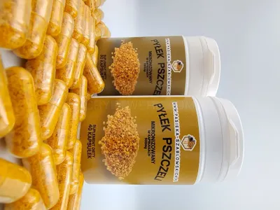 Micronized Bee Pollen Capsules
