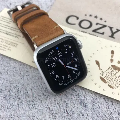 Minimalist Leather Straps for Apple Watch