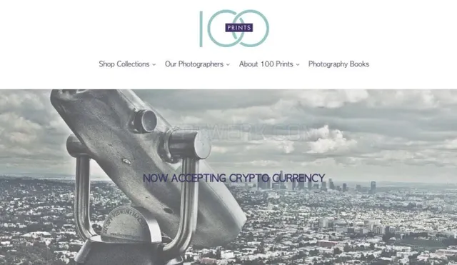 100Prints website