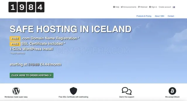 1984 ehf. website