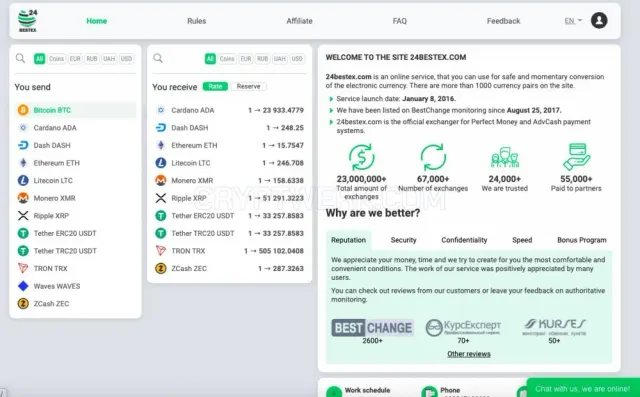 24BESTEX website