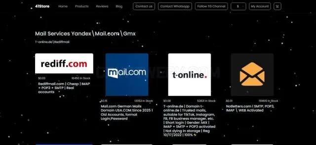 41Store website