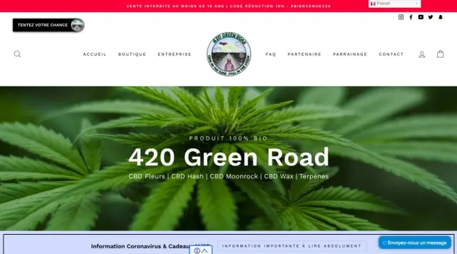 420greenroad.com website