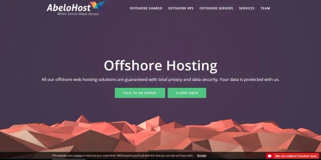 AbeloHost website