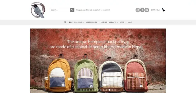 Abraxas Shop website