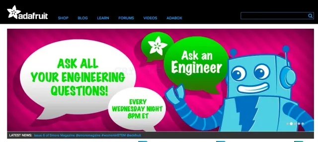 Adafruit.com website