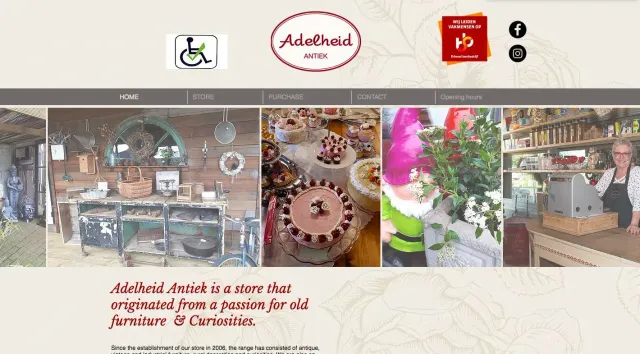 Adelheid Antiek website