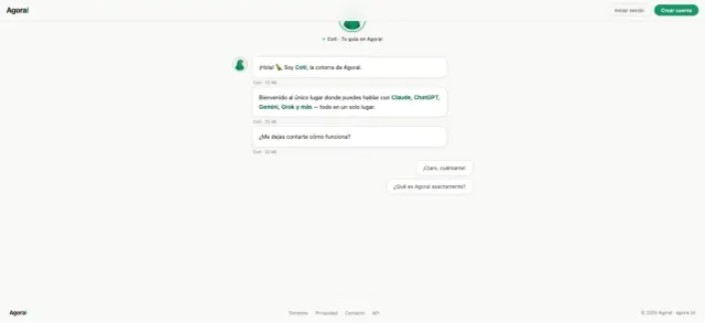 Agorai website