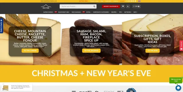 Alpensepp.com website