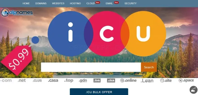 Alpnames.com website
