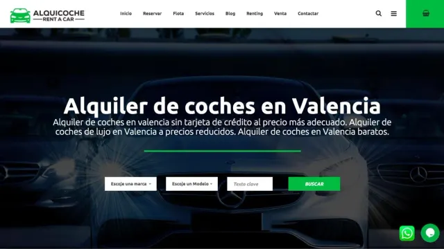 Alquicoche website