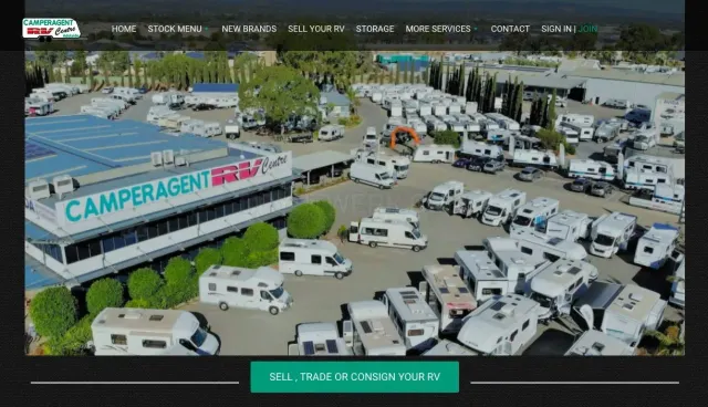 Сamperagent.com.au website