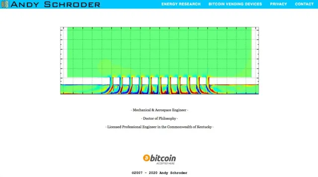 Andy Schroder - Mechanical Engineer website