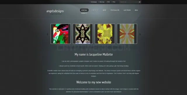 Angels designs website