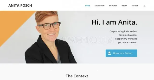 Anita Posch website