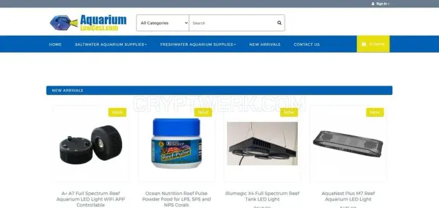 Aquarium Low Cost website