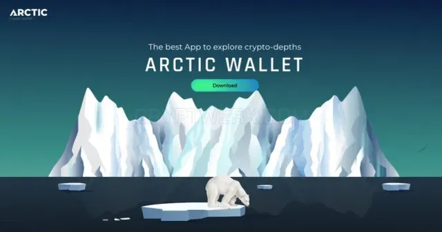 Arctic Wallet website