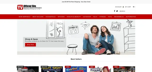 As Seen On TV website