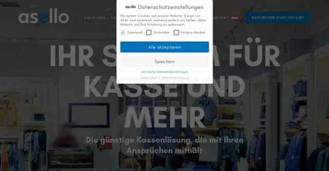 asello Kassensystem website