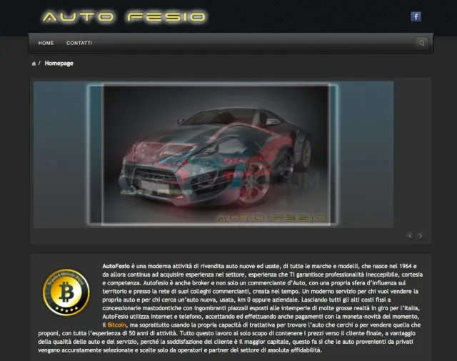 Auto Fesio website