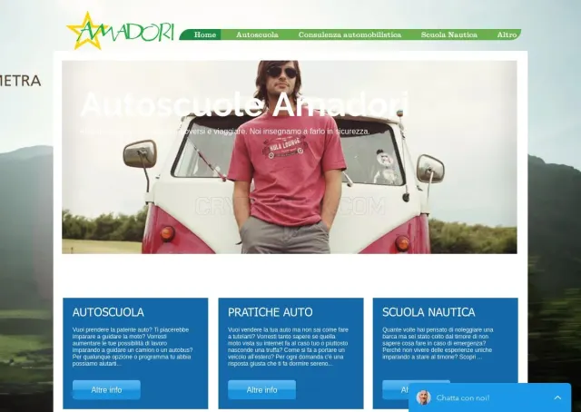 Autoscuoleamadori.info website