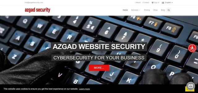 Azgad Security website