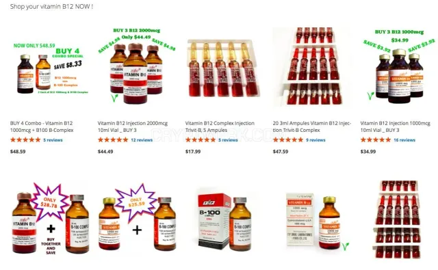 B12vitaminstore.com website