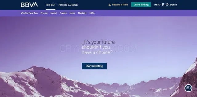 BBVA website
