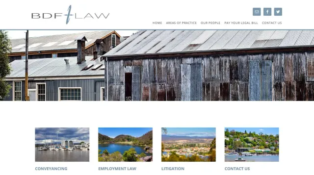 BDF Law website